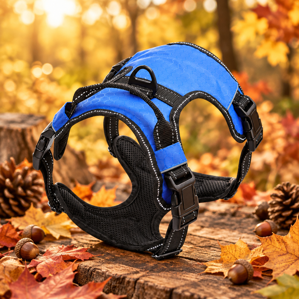 Blue Harness Fall