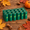 Dog Poop Bags Fall Flat Lay