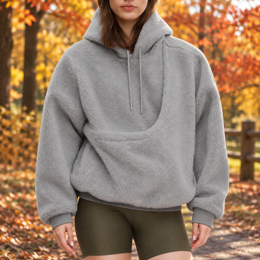 Grey Hoodie Fall